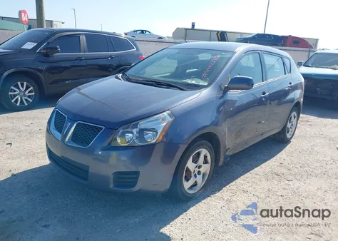 2009 Pontiac Vibe z USA, uszkodzony, nr VIN 5Y2SP67809Z406484
